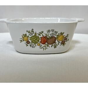 Spice of Life Small Casserole Dish 2 3/4 Cup P-43-B Corning Ware No Lid Vintage